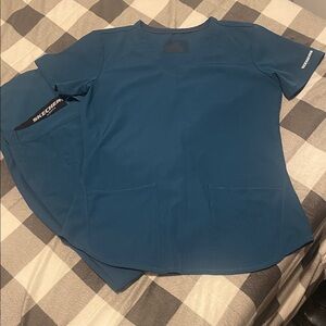 Skechers Teal Scrub Set